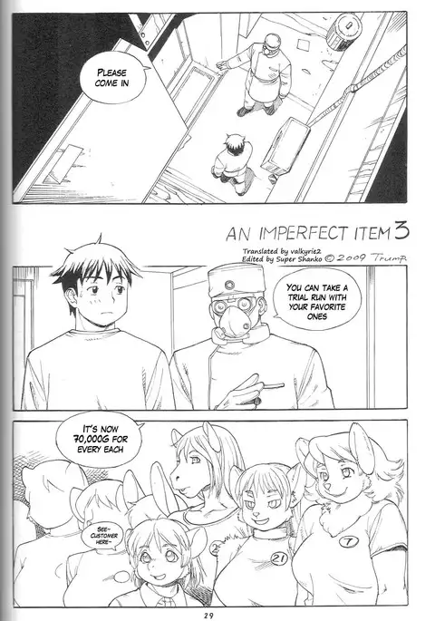 Imperfect Item 1 - 8