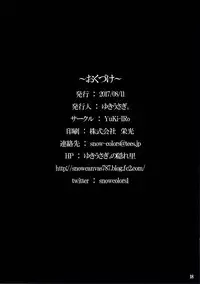 (C92) [YuKi-IRo (Yukiusagi.)] Misshitsu Kanbyou (Touhou Project) [Chinese] [CE家族社]