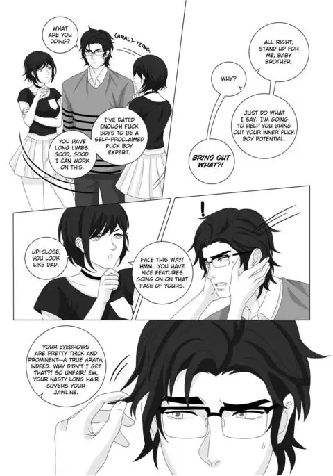 Fujoshi Trapped in a Seme's Perfect Body 3, 4