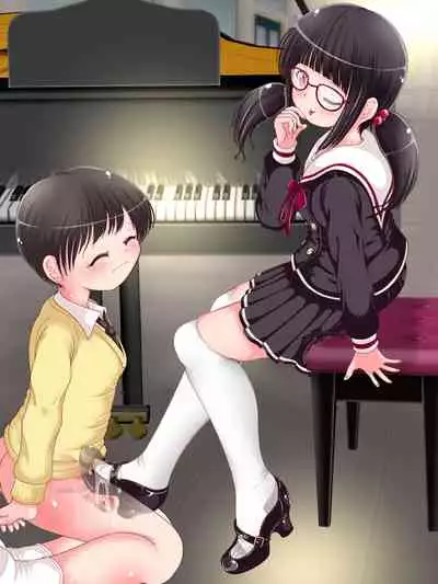 [Oneashi (Oneashi.)] Onna Gakusei no Fumi Fumi Kyouiku!? Tights & KneeSo Matsuri