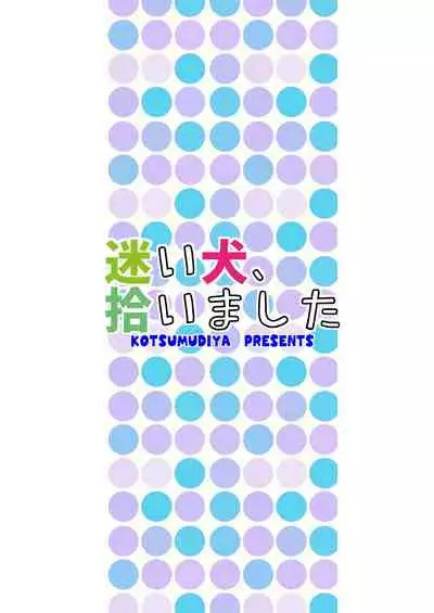 [Kotsumudiya (Kotsumudi)] Mayoiinu, Hiroimashita [Digital]