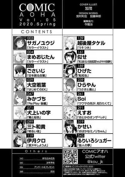 COMIC AOHA 2020 Haru