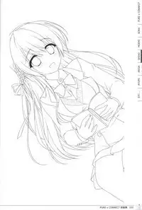 Pure x Connect illustration art book
