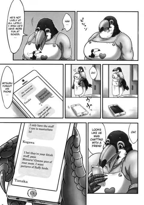 Oohashi Mama to Shishunki Musuko!