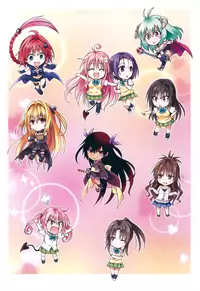 [Yabuki Kentaro] To Love-Ru -Trouble- Darkness Artbook Harem Gold