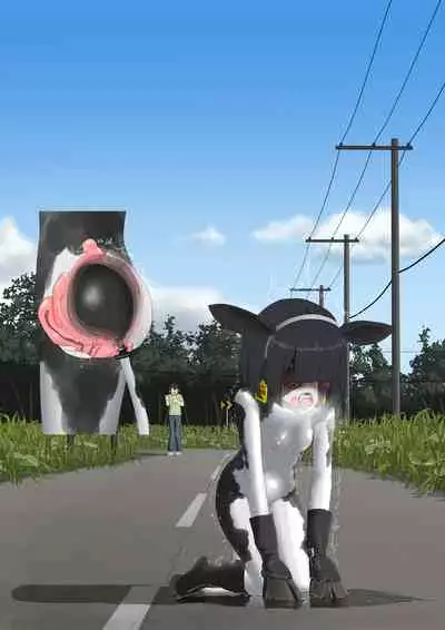 Cow Painted Girl shinshi zaibatsu