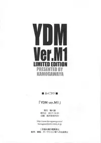 (C93) [Kamogawaya (Kamogawa Tanuki)] YDM ver.M1 (Girls und Panzer)