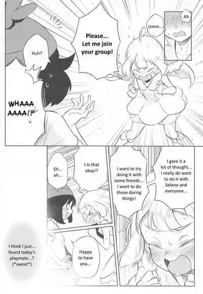 [Chouzankai (TER)] Onnanoko-tachi no Himitsu no Bouken 2 (Pokémon Sun & Moon) [English]