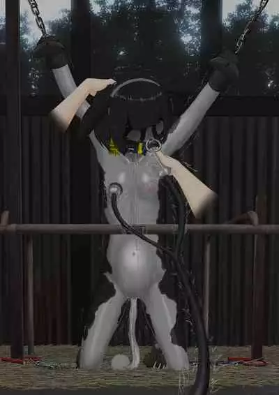 Cow Painted Girl shinshi zaibatsu