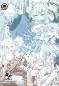 [Aigamodou (Ayakawa Riku)] Shinjuku Triangle (Fate/Grand Order) [Chinese] [脸肿汉化组] [Digital]