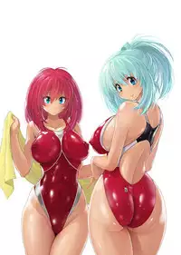 [Murasaki Nyaa] Micchaku Seiheki ~Pitapita Kyouei Mizugi Selection~ [Chinese]