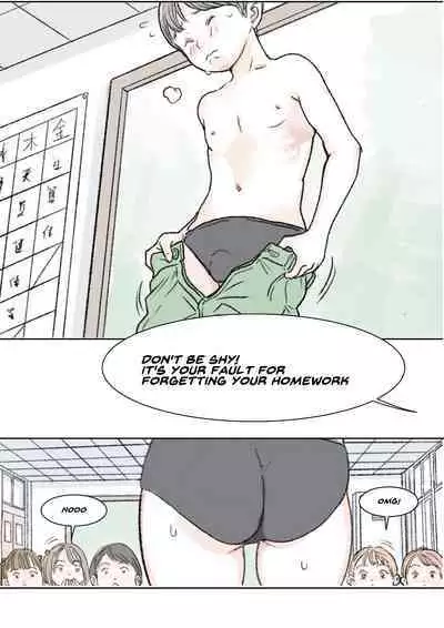 [Tetsuya] Hazukashii Bassoku | The Punishment