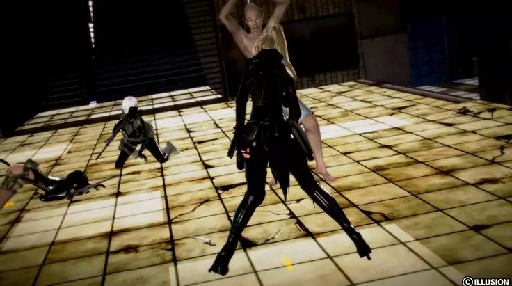 Female Spy Force Fight