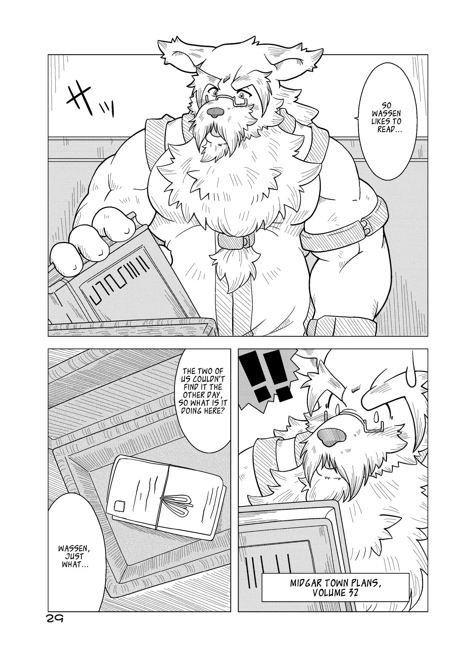 The dog & the bear: The poet of the stars & the partaker of the moon 4