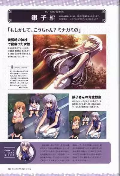 Tasogare no Sinsemilla Official Visual Fan book