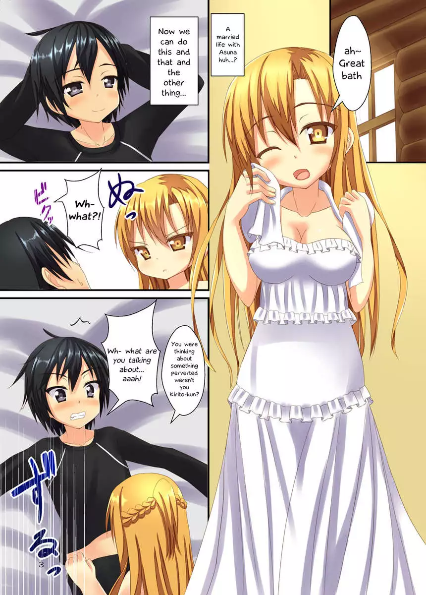 The Wedding Night with Asuna