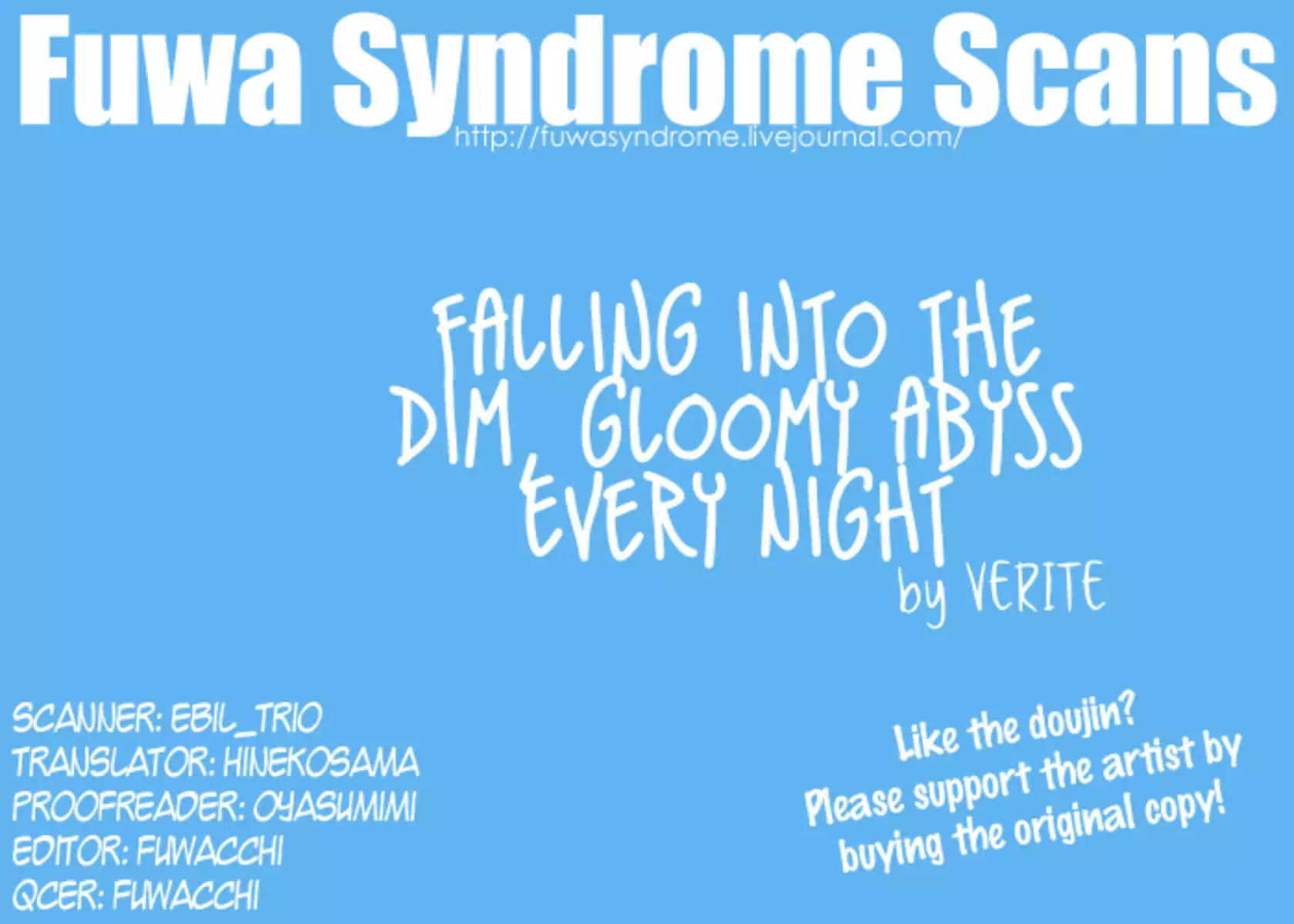 Falling Into the Dim, Gloomy Abyss Every Night