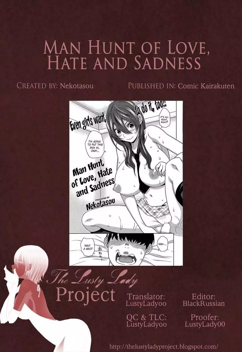 Man Hunt of Love, Hate and Sadness -Reupload