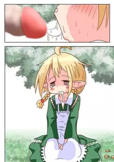 Elf Musume-san ga Okuchi de Chinkasu Soujisuru Ohanashi