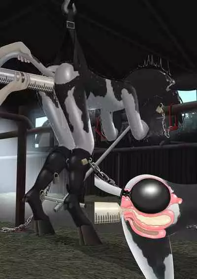 Cow Painted Girl shinshi zaibatsu