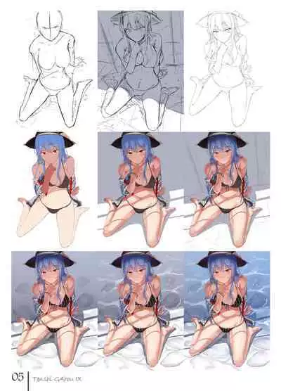 Tenshi Gahou IX + C94 Omake Bon