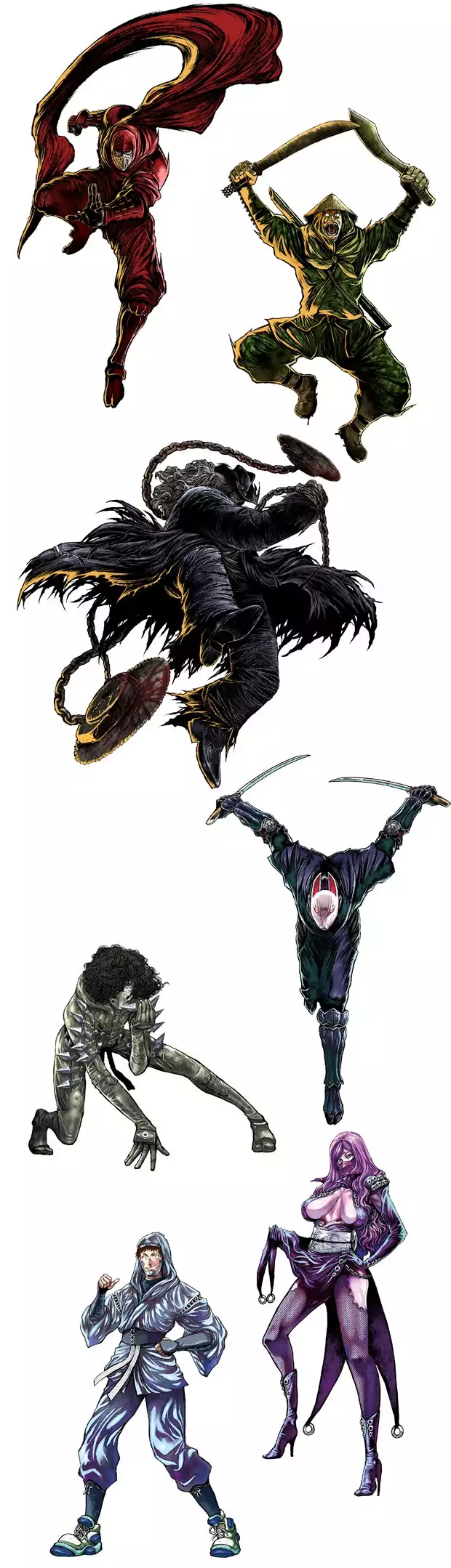 Ninja Slayer Novel Character Design Collection