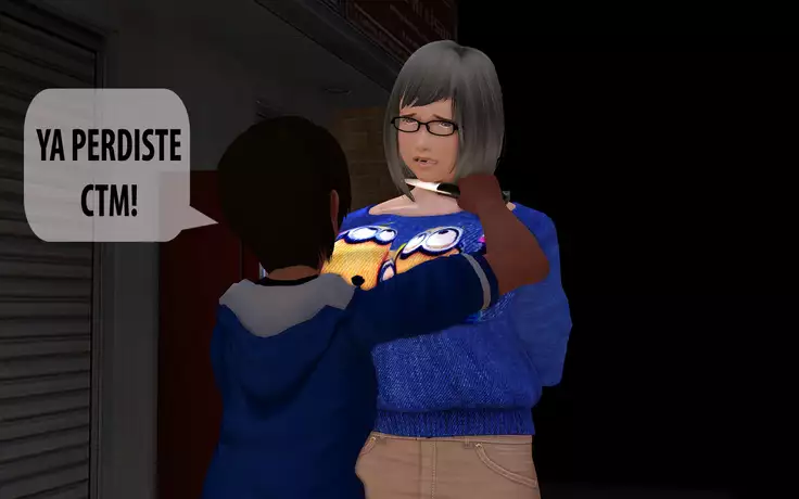 "Robo en el Callejón" parte 1/3 decensored "Ecchi Kimochiii"