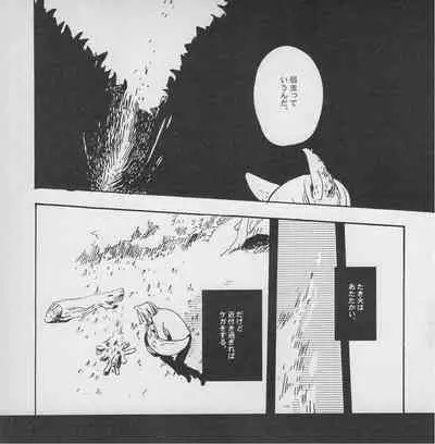 深い森の影から