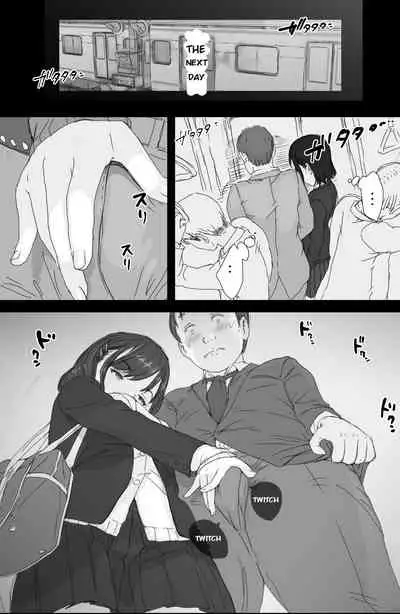 Tsuukin Densha de Oppai o Mise ni Kuru Musume ga Ite Komattemasu