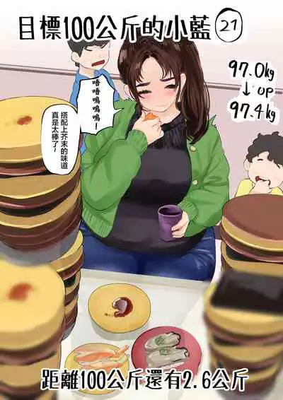 Ai aims for 100kg | 目標100公斤的小藍