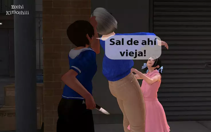 "Robo en el Callejón" parte 1/3 decensored "Ecchi Kimochiii"