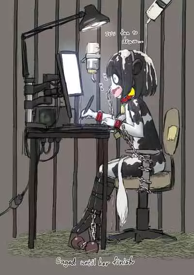 Cow Painted Girl shinshi zaibatsu