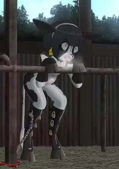 Cow Painted Girl shinshi zaibatsu