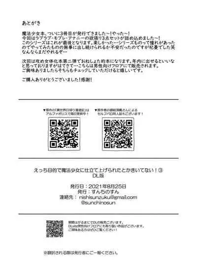 えっち目的で魔法少女に仕立て上げられたとかきいてない!3