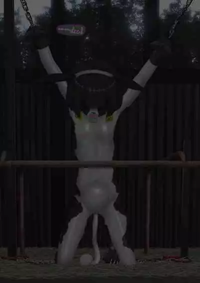 Cow Painted Girl shinshi zaibatsu