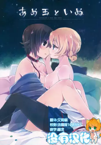 (C92) [Norinori Seika (Nori Senbei)] Amedama to Inu (Girls und Panzer) [Chinese] [沒有漢化]