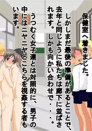 Joshi dake Hadaka ni Sareta Shintai Sokutei