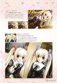 clover heart's visual fan book