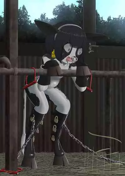 Cow Painted Girl shinshi zaibatsu