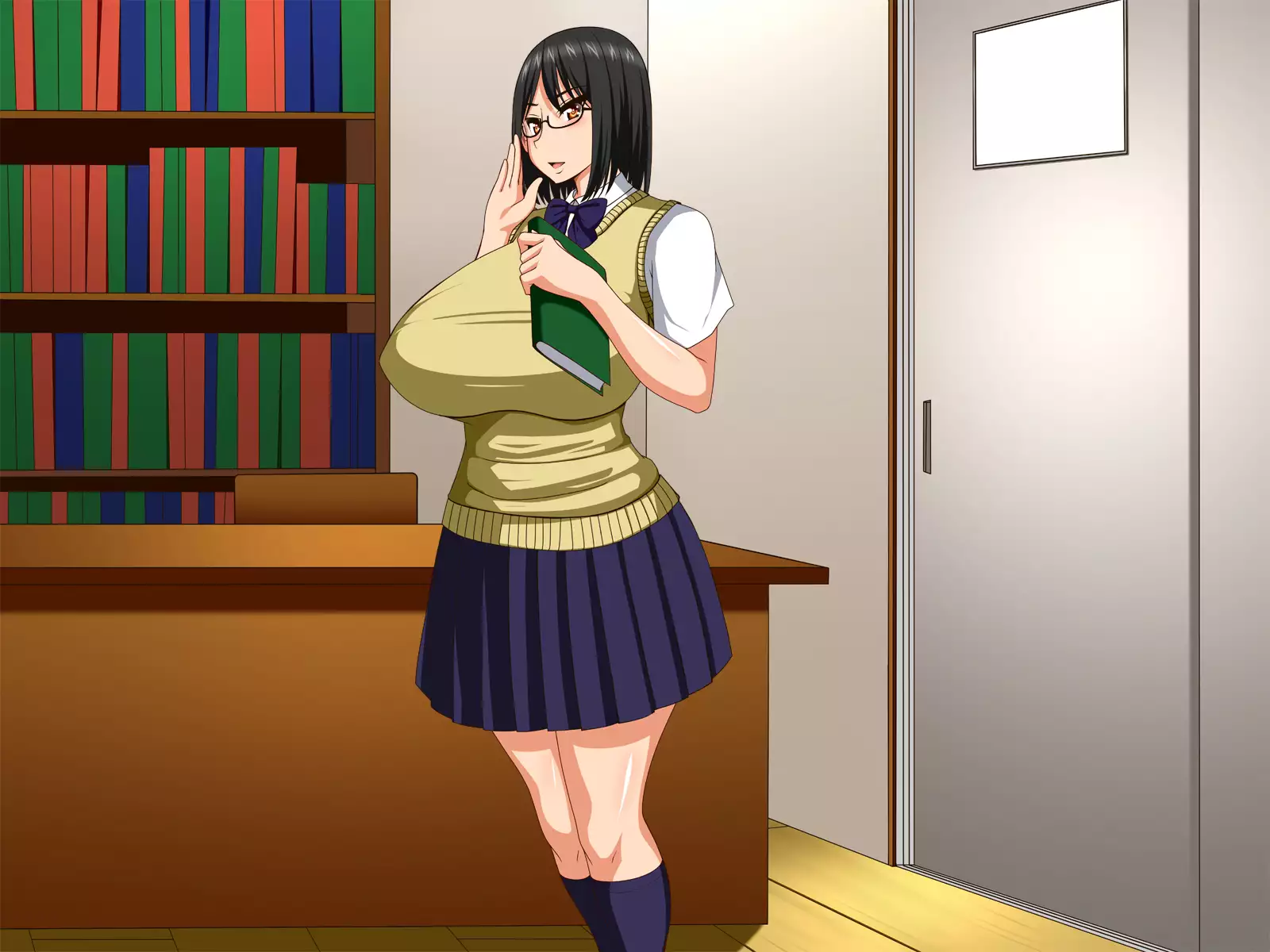 Chikan de Otoshita Kanojo to Dosukebe Deito Majime + Chikan = Megane Musume Bitch