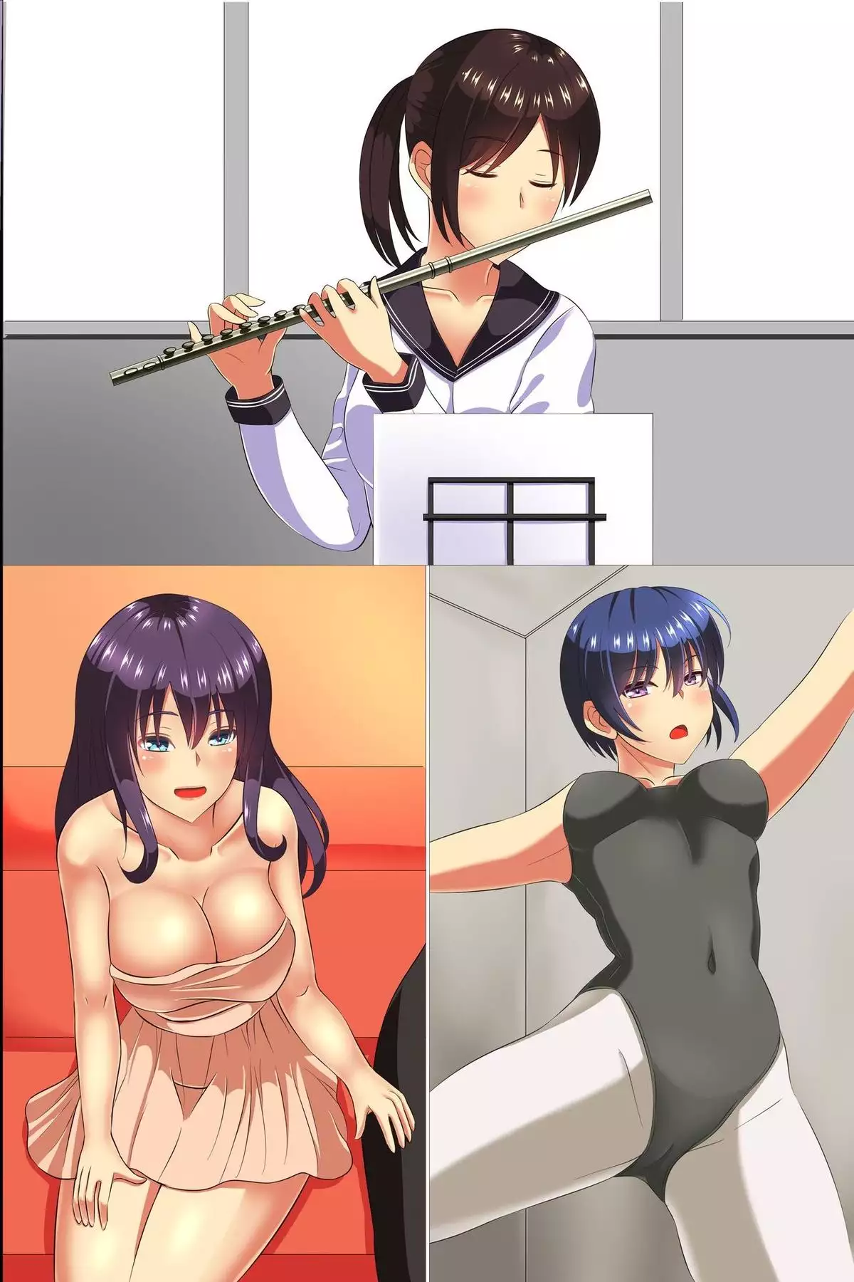 Zennou Soku Hame Mensetsukan ~ Shuukatsu Gakusei no Joushiki Kakikae Sekuhara Mensetsu