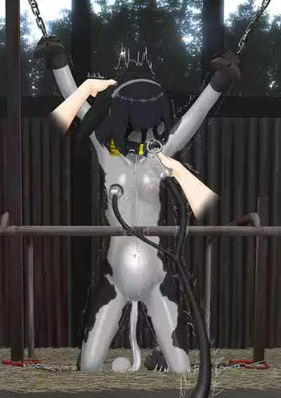 Cow Painted Girl shinshi zaibatsu