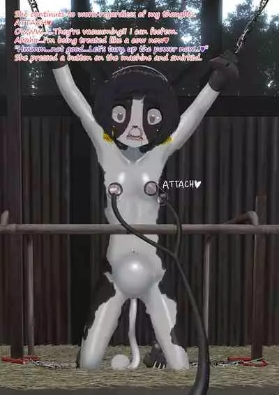 Cow Painted Girl shinshi zaibatsu