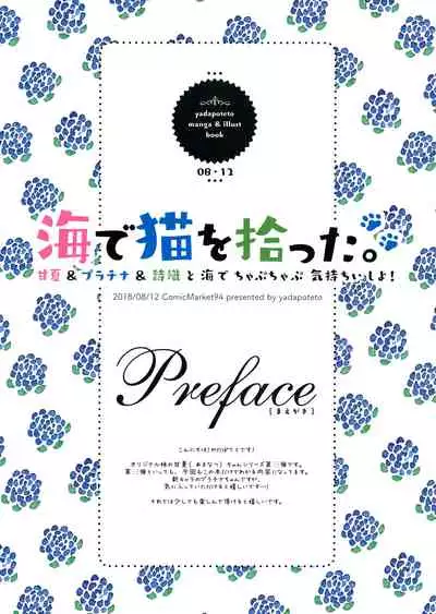 Umi de Neko o Hirotta.