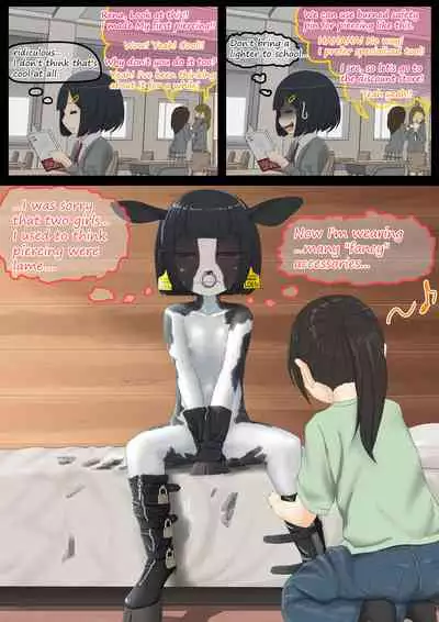 Cow Painted Girl shinshi zaibatsu