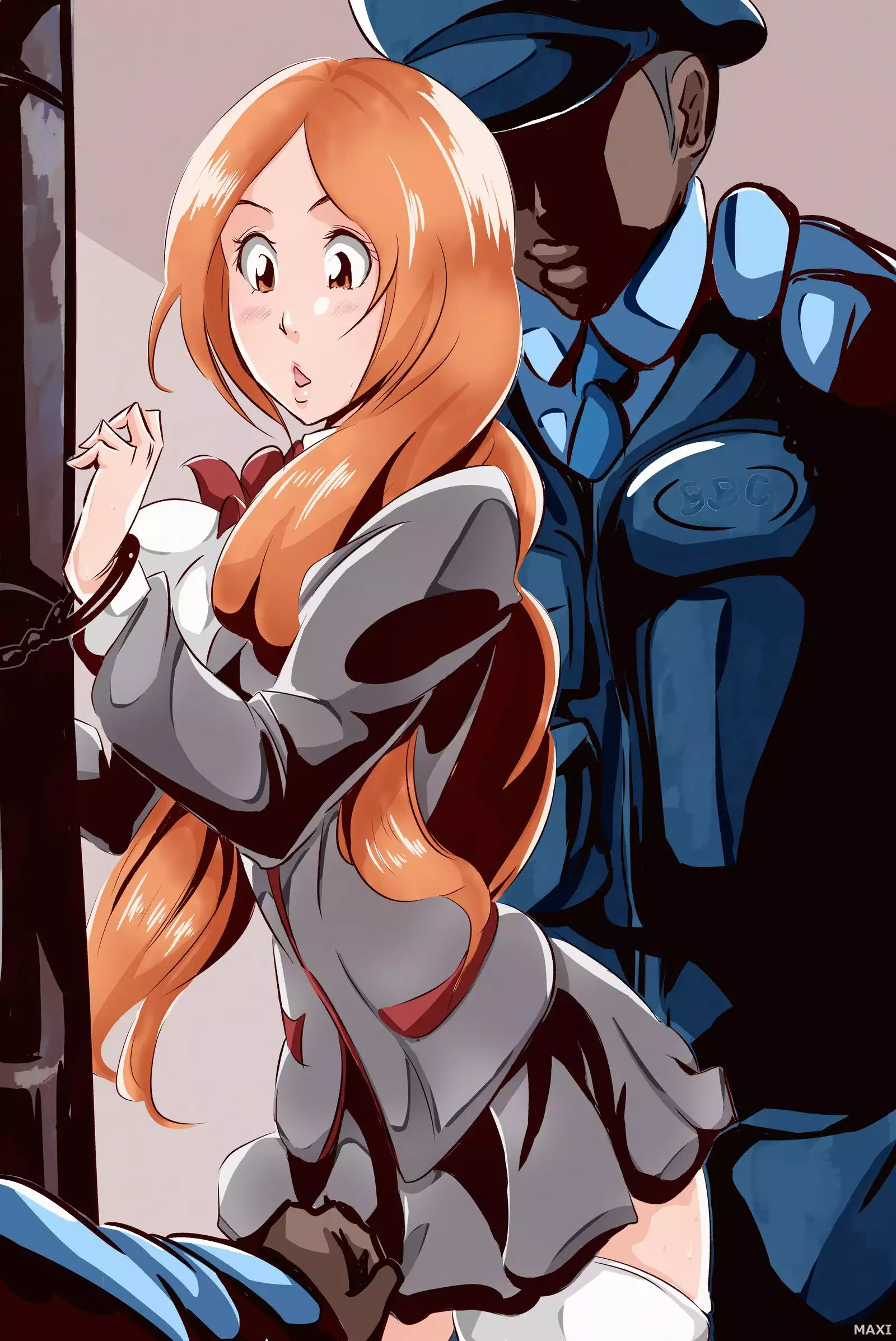 Body check on Orihime !