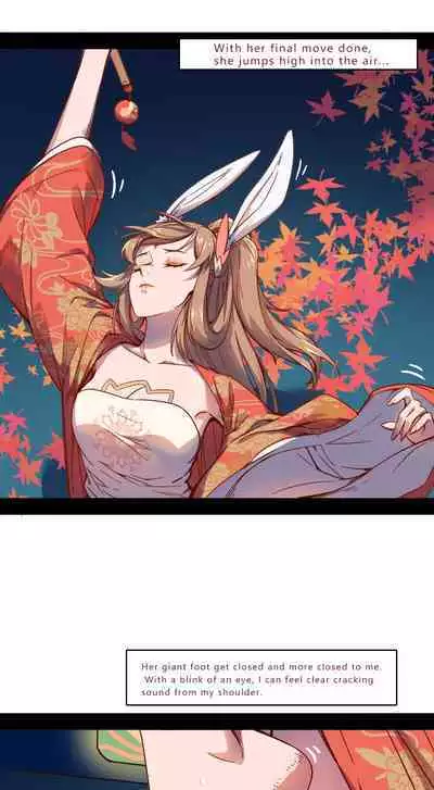 - Li spins and jumps cruelly on the flesh and blood