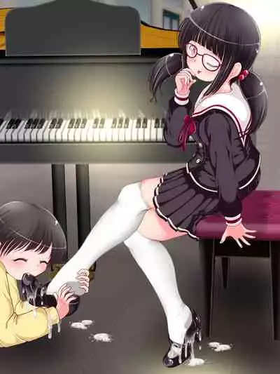 [Oneashi (Oneashi.)] Onna Gakusei no Fumi Fumi Kyouiku!? Tights & KneeSo Matsuri