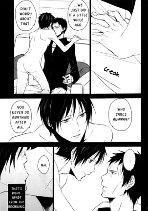 [Hummel] Bad Habit Bell - Durarara doujinshi (Utopia & Yaoi-Sei Scanlations) English