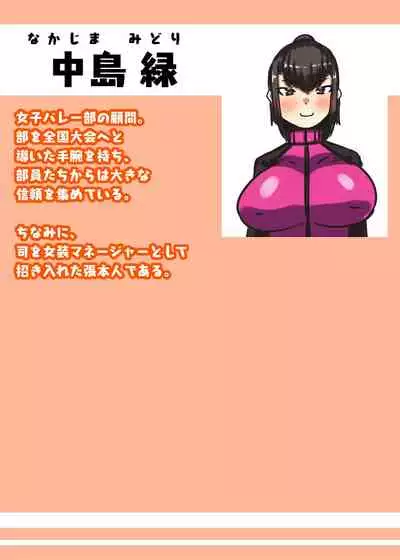 Futanari Joshi Volley-bu no Otokonoko Manager